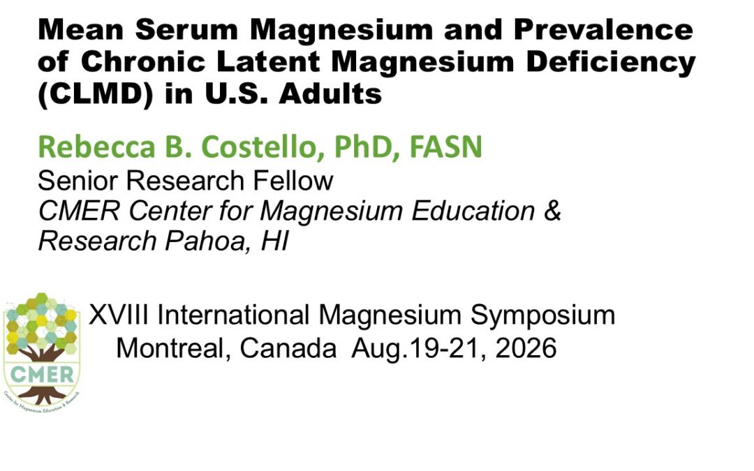 2026 18th International Magnesium Symposium Presentation